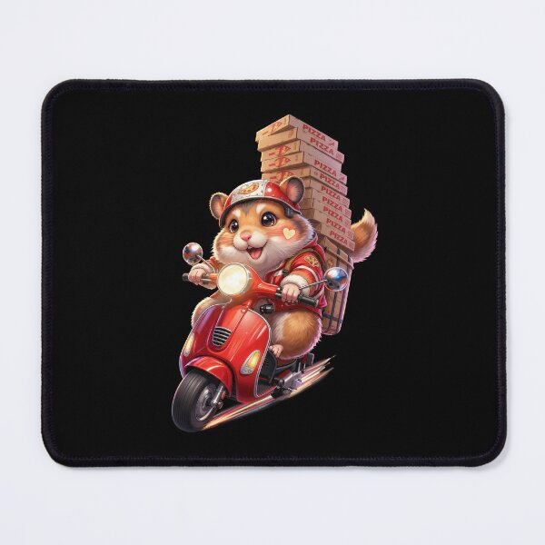 Item preview, Express Pizza Delivery Hamster designed and sold by HexOne.