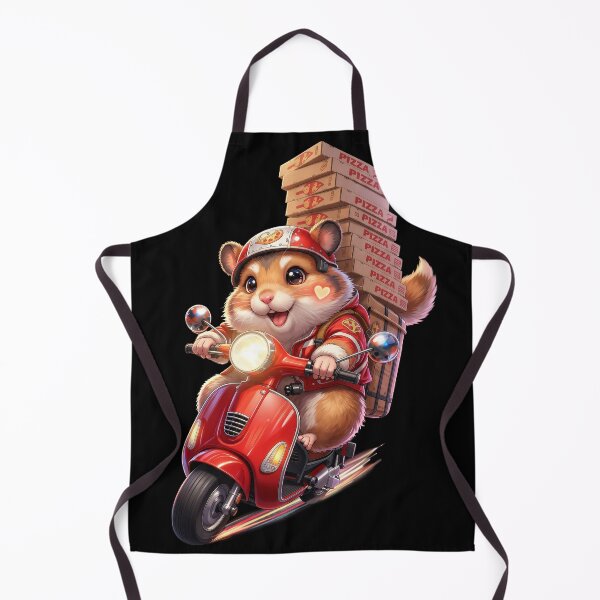 Item preview, Express Pizza Delivery Hamster designed and sold by HexOne.