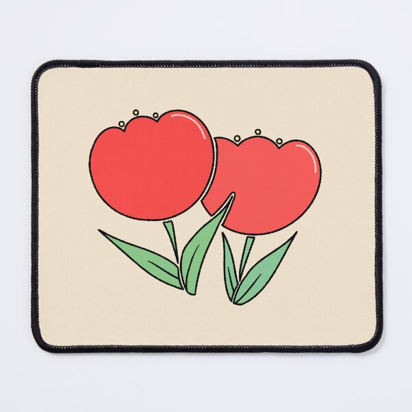 Item preview, Cute Red Tulip Flowers Illustration designed and sold by ubborn.