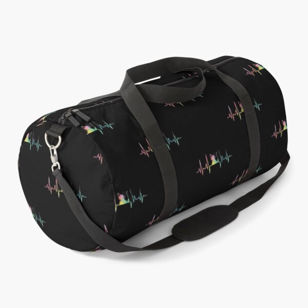 Item preview, Rainbow Cat Heartbeat EKG Line Love Art designed and sold by StranHabesre51.
