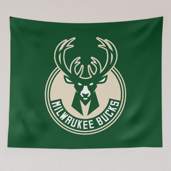 Item preview, Milwaukee Bucks Basketball Inspired Deer Logo Design | Classic Hoops Fan Art designed and sold by UI Expert.