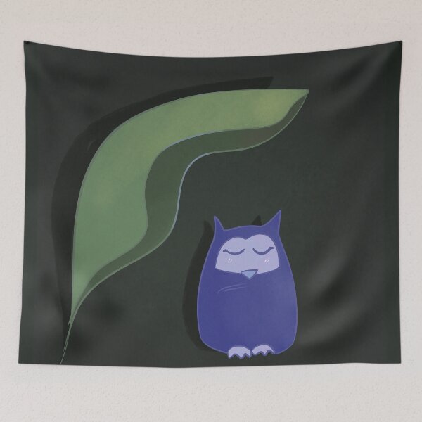 Item preview, Sanctuary Under a Quiet Leaf Illustration designed and sold by Chunac.