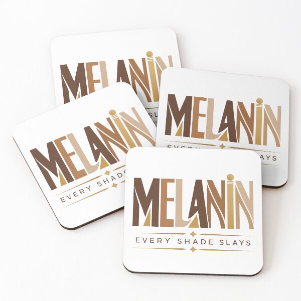 Item preview, Melanin Every Shade Slays Black Pride Identity designed and sold by Gnomes-design.