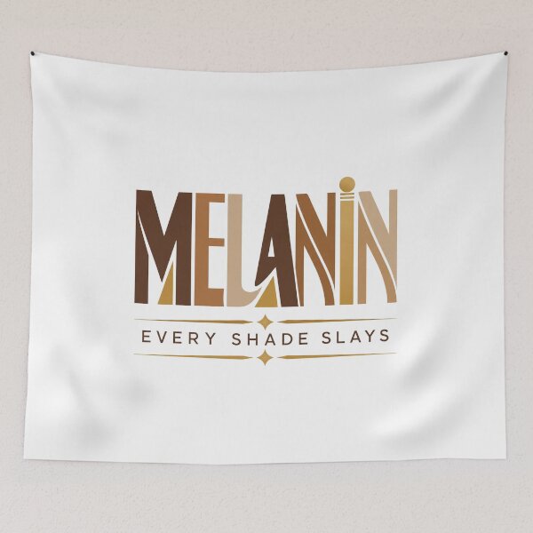 Item preview, Melanin Every Shade Slays Black Pride Identity designed and sold by Gnomes-design.