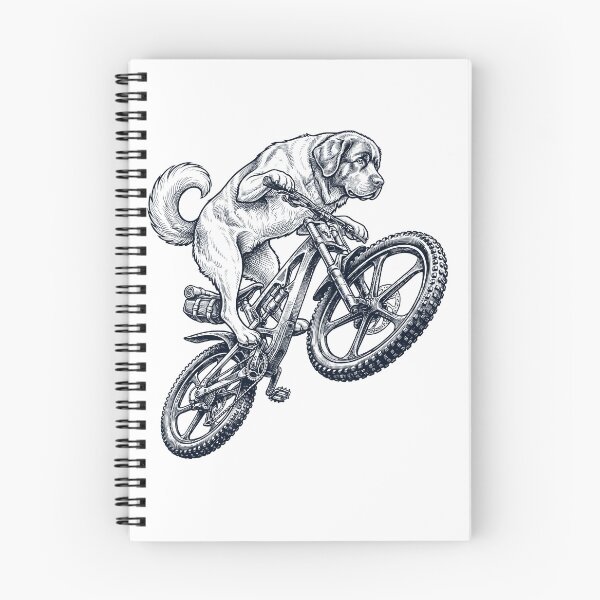 Item preview, Vintage Newfoundland Riding Bicycle Cycling Bike Dog Lover designed and sold by TerryConnells.