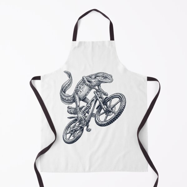 Item preview, Vintage Newt Riding Bicycle Cycling Bike Animal Lover designed and sold by TerryConnells.