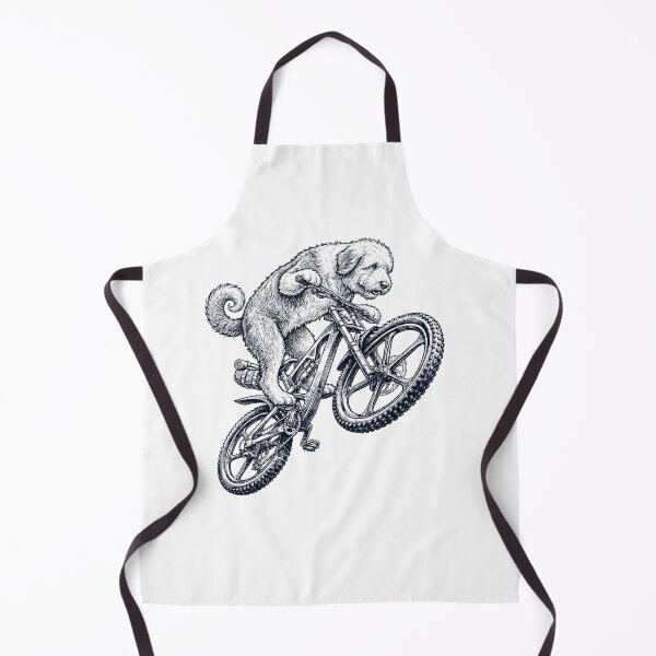Item preview, Vintage Old English Sheepdog Riding Bicycle Cycling Bike Dog Lover designed and sold by TerryConnells.