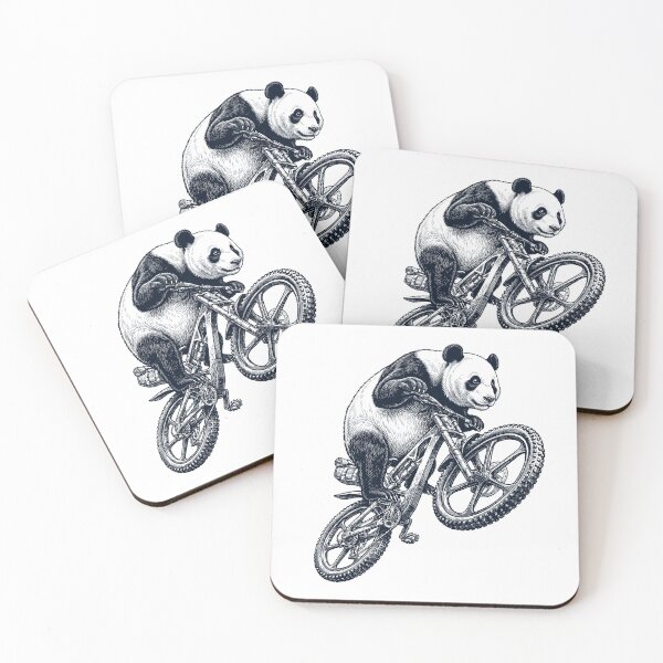 Artikelvorschau, Vintage Panda fährt Fahrrad – Fahrradliebhaber entworfen und verkauft von TerryConnells.