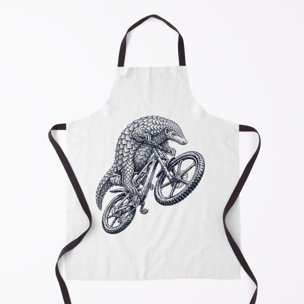 Item preview, Vintage Pangolin Riding Bicycle Cycling Bike Animal Lover designed and sold by TerryConnells.