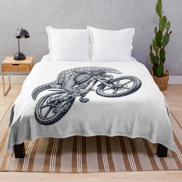 Item preview, Vintage Pangolin Riding Bicycle Cycling Bike Animal Lover designed and sold by TerryConnells.