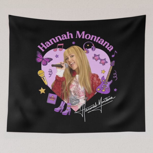 Item preview, Hannah Montana Singer Portrait Y2K Pop Star Fan Art Classic T-Shirt designed and sold by frexalos.