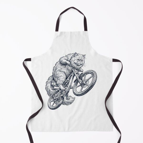 Item preview, Vintage Persian Cat Riding Bicycle Cycling Bike Kitten Lover designed and sold by TerryConnells.