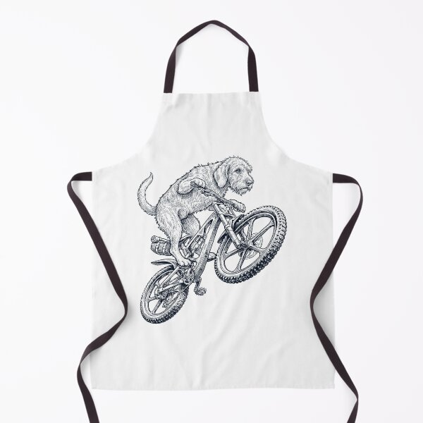 Item preview, Vintage Petit Basset Griffon Vendeen Riding Bicycle Cycling Bike Dog Lover designed and sold by TerryConnells.