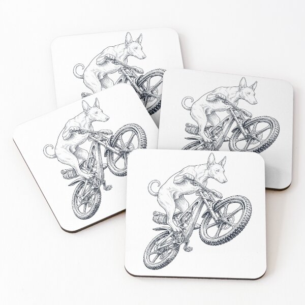 Item preview, Vintage Pharaoh Hound Riding Bicycle Cycling Bike Dog Lover designed and sold by TerryConnells.