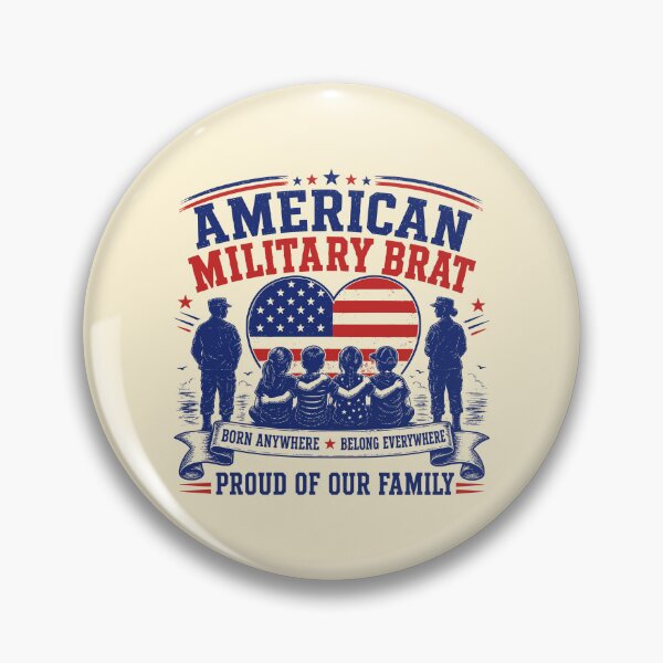 Item preview, Patriotic American Military Brat Proud Of Our Family designed and sold by 89shirts.
