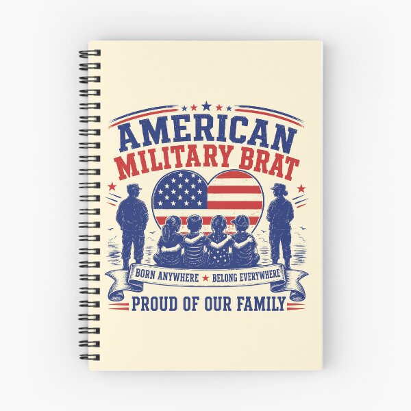 Item preview, Patriotic American Military Brat Proud Of Our Family designed and sold by 89shirts.
