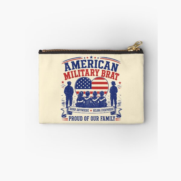 Item preview, Patriotic American Military Brat Proud Of Our Family designed and sold by 89shirts.