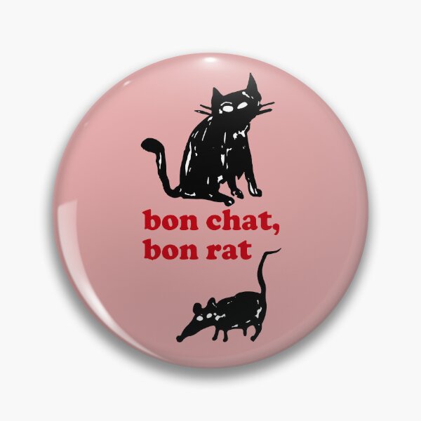 Item preview, Bon chat, bon rat designed and sold by PastelWingg.