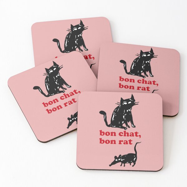 Item preview, Bon chat, bon rat designed and sold by PastelWingg.