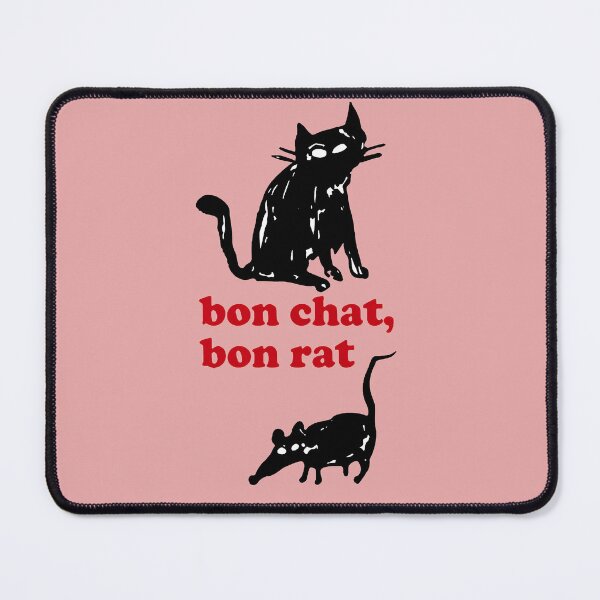 Item preview, Bon chat, bon rat designed and sold by PastelWingg.