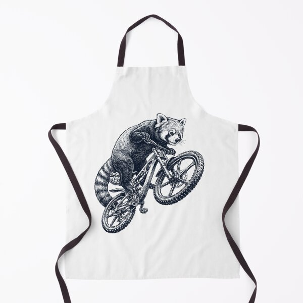 Item preview, Vintage Red Panda Riding Bicycle Cycling Bike Animal Lover designed and sold by TerryConnells.