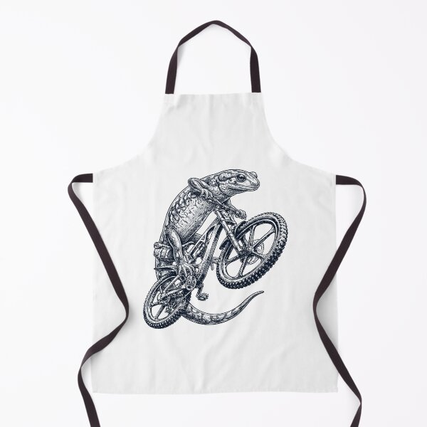 Item preview, Vintage Salamander Riding Bicycle Cycling Bike Animal Lover designed and sold by TerryConnells.