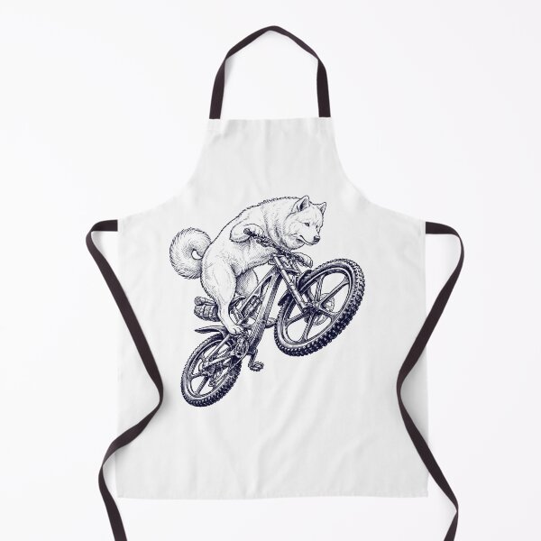 Item preview, Vintage Samoyed Riding Bicycle Cycling Bike Dog Lover designed and sold by TerryConnells.