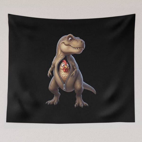 Item preview, The Secret Inside (Rooster T-Rex) designed and sold by HexOne.