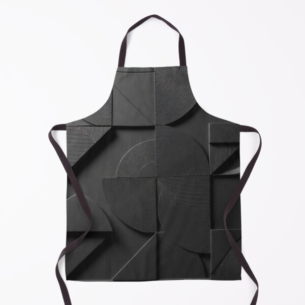 Item preview, Matte Dark Gray Panel with Rounded Interlocking Shapes designed and sold by IntelliMindDesigns.