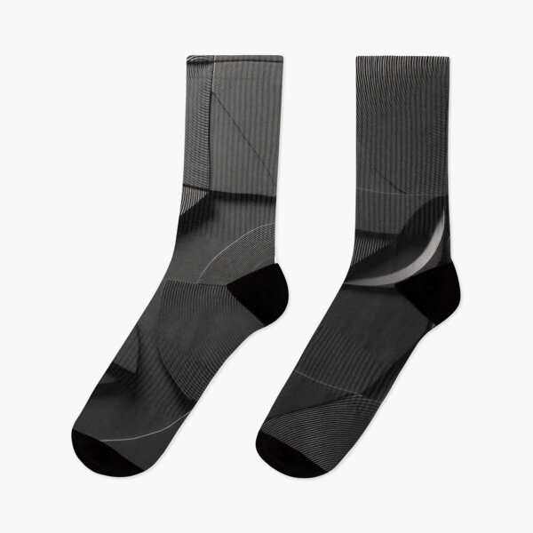 Item preview, Matte Dark Gray Panel with Rounded Interlocking Shapes designed and sold by IntelliMindDesigns.