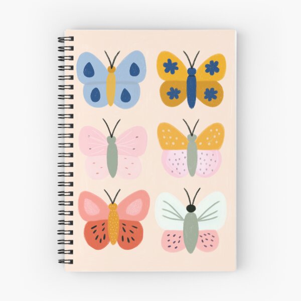 Item preview, Colorful butterflies in pastel style designed and sold by Studio Remier.