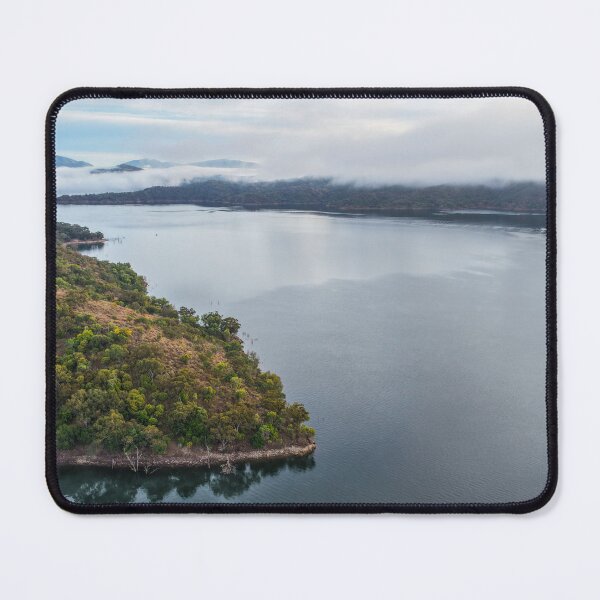 Item preview, Aerial scene capturing Glenbawn Dam shrouded in fog designed and sold by Southern Cross Lifestyle .