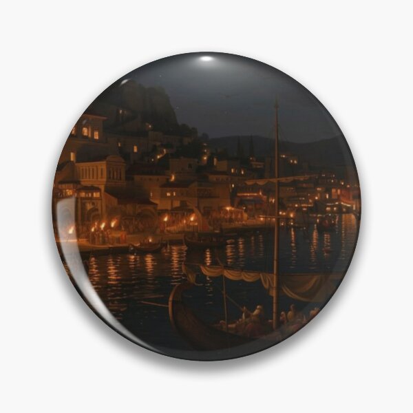 Item preview, Roman Harbour Circa 100 BCE designed and sold by Kirrindy Designs.