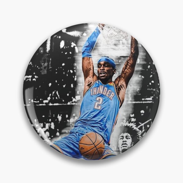 Item preview, Shai Gilgeous Alexander OKC Basketball designed and sold by StickyWycky.