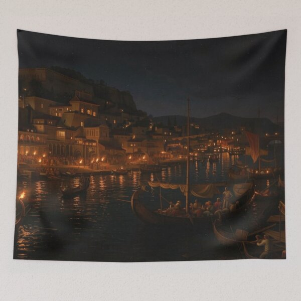 Item preview, Roman Harbour Circa 100 BCE designed and sold by Kirrindy Designs.