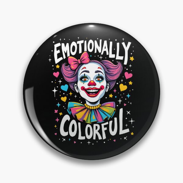 Item preview, Emotionally Colorful Clowngirl Clown designed and sold by MooonTees.