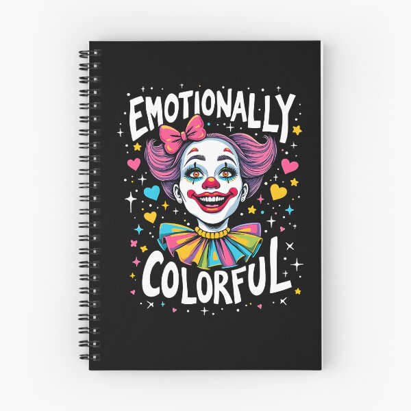 Item preview, Emotionally Colorful Clowngirl Clown designed and sold by MooonTees.