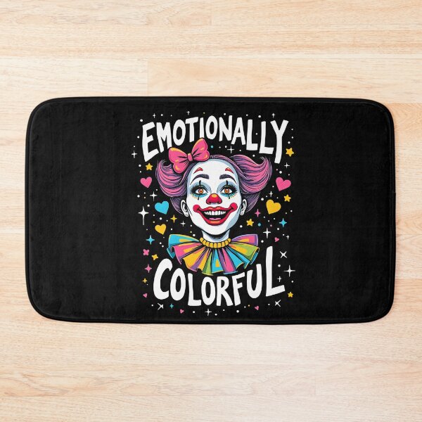 Item preview, Emotionally Colorful Clowngirl Clown designed and sold by MooonTees.