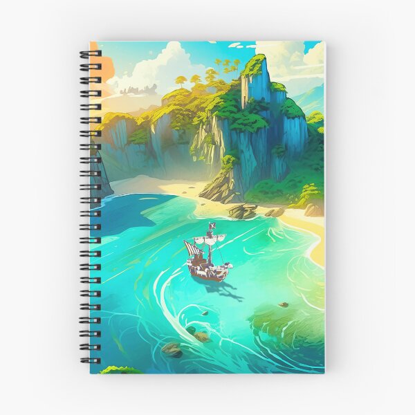 Item preview, One Piece Minimalist Seascape – Going Merry and the Grand Line designed and sold by niclol2a.