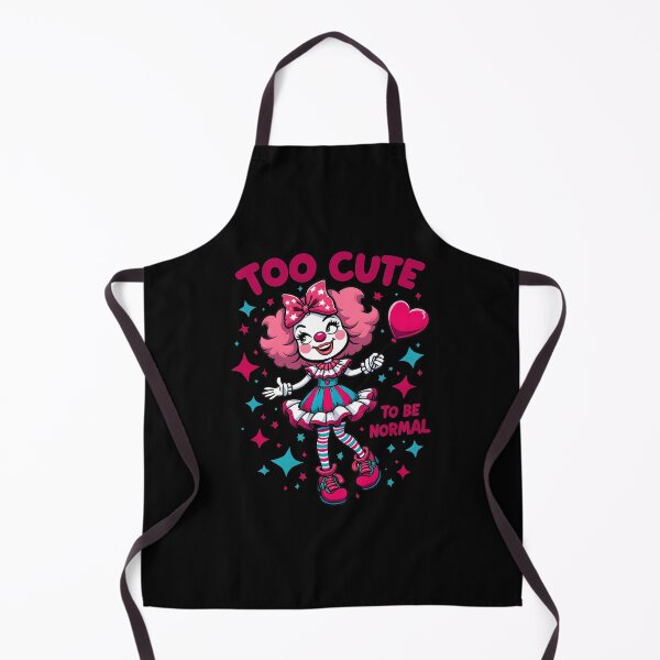 Item preview, Too Cute To Be Normal Clowngirl Clown designed and sold by MooonTees.