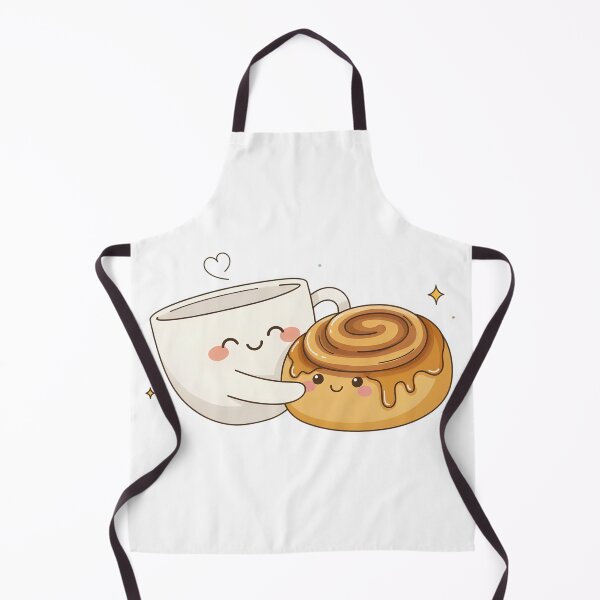 Item preview, Fika Friends – Cute Coffee and Cinnamon Roll Scandinavian Hygge Design designed and sold by ArcticFoxStudio.