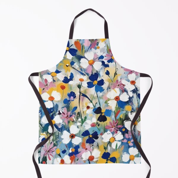 Item preview, Colorful flowers blue pink petals designed and sold by Good_Things.