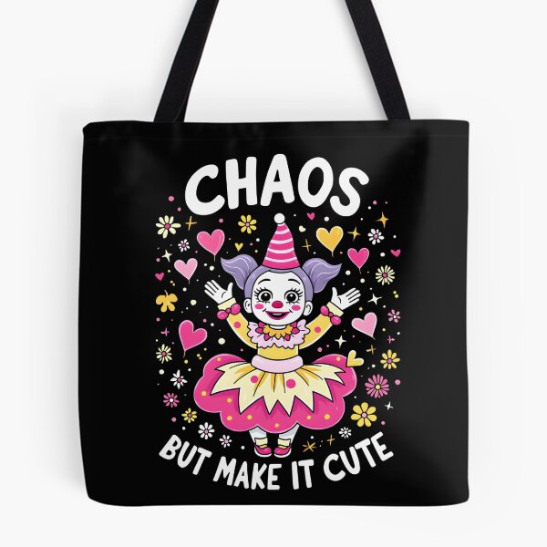 Item preview, Chaos But Make It Cute Clowngirl Clown designed and sold by MooonTees.