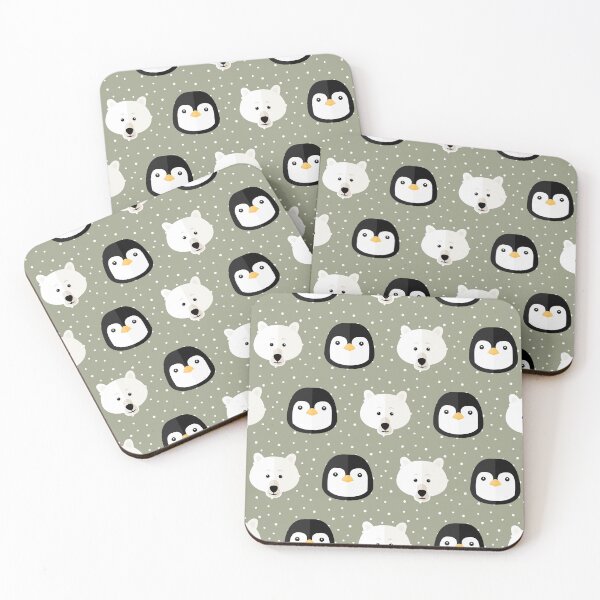 Item preview, Arctic adventures on green designed and sold by reneesillus.