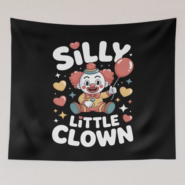 Item preview, Silly Little Clown Clowngirl Clown designed and sold by MooonTees.
