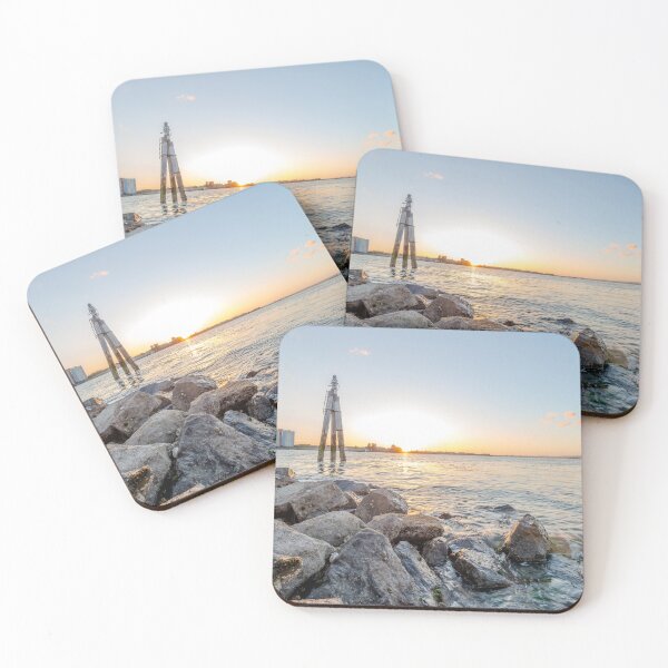 Item preview, Sun Sinking Low over Portsmouth Harbour designed and sold by AndrewPHayward.