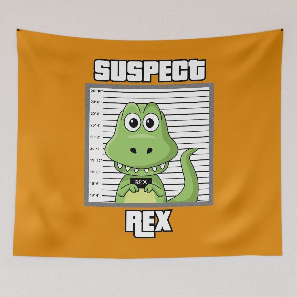 Item preview, Suspect Rex designed and sold by TeeCodes.