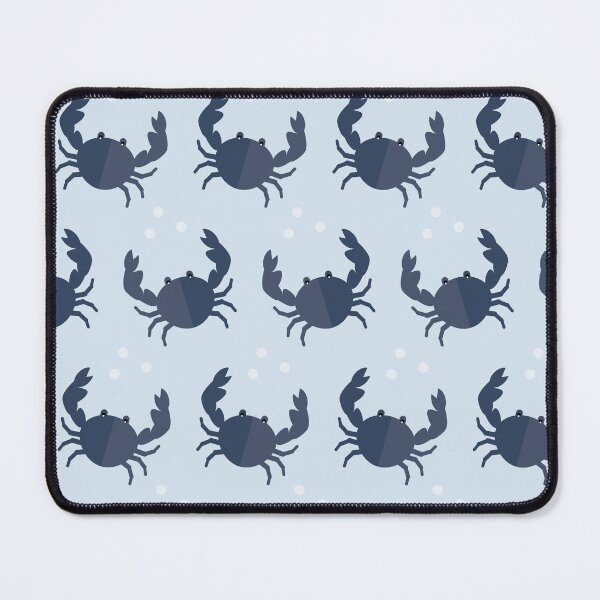 Item preview, Crabs on blue designed and sold by reneesillus.