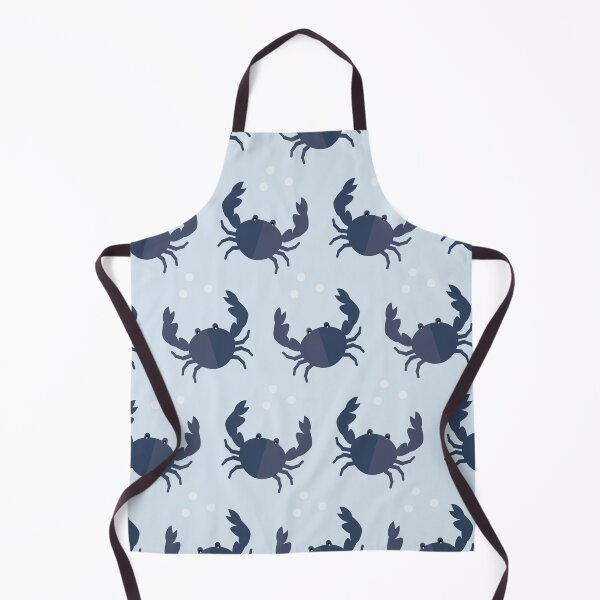 Item preview, Crabs on blue designed and sold by reneesillus.