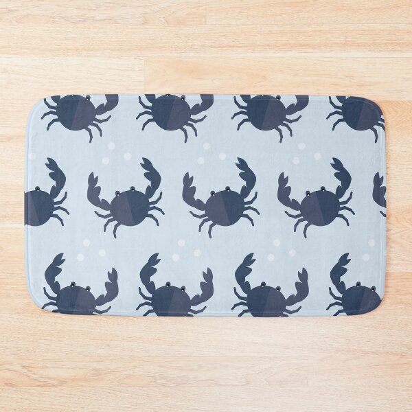 Item preview, Crabs on blue designed and sold by reneesillus.